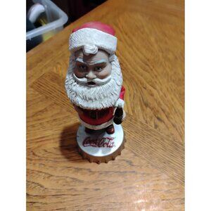 2002 Bobblehead Santa coca cola